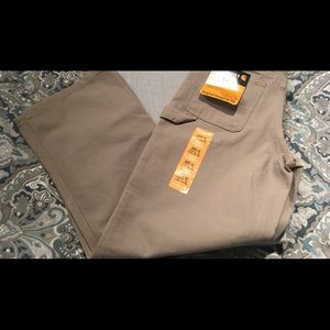 NWT Kids Carhartt Dungaree Medium Tan Pants